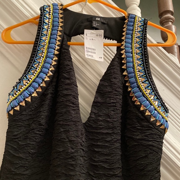 H&M Black Beyonce Collection Bodycon dress sz SMALL NWT - Picture 4 of 9